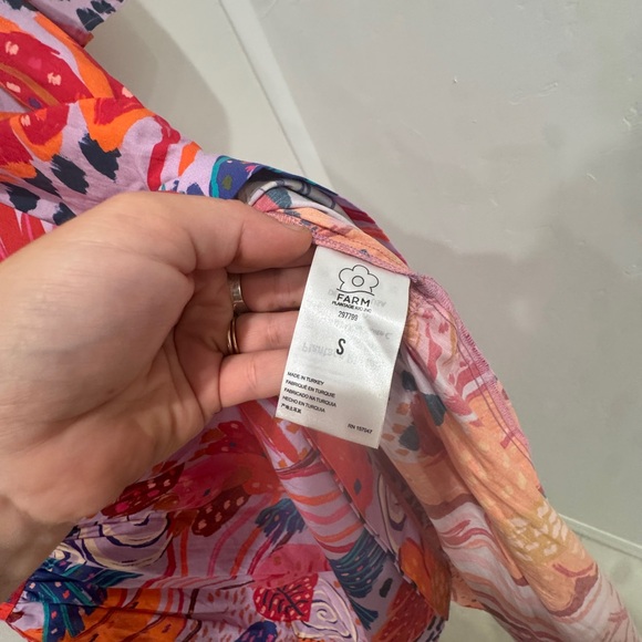 PERFECT FARM Rio Lilac Colorful Party Midi Dress - Picture 13 of 17